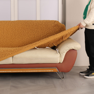 JYH vendita all'ingrosso in fabbrica copridivano a 2 posti copridivano personalizzato arancione - Product Image 6