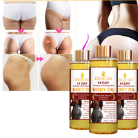 Huile essentielle de maca noire de haute qualité à étiquette privée, fenugrec, 200 ml, huile d'agrandissement des fesses