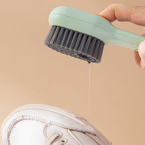 <span class=keywords><strong>Brosse</strong></span> à chaussures multifonctionnelle Décharge automatique de liquide Manche lisse <span class=keywords><strong>Brosse</strong></span> de distribution de savon à poils souples OEM <span class=keywords><strong>pour</strong></span> vêtements à lessive - Product Image 3