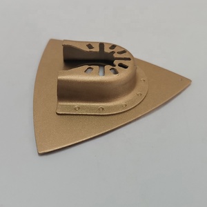 Hartmetall-Dreiecksraspel Oszillierende Sägeblätter Hartmetall-Schnitt für Grobschleifen von Füllstoffen, <span class=keywords><strong>Fliesen</strong></span> Keramik Multifunktions-Sägeblatt - Product Image 4