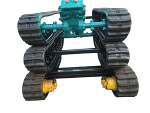 Châssis sur chenilles en caoutchouc de 1 tonne avec moteur hydraulique, train de roulement pour excavatrice sur chenilles, machinerie de chantier - Product Image 5