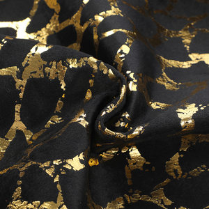 Vải nhung sofa 100% polyester cao cấp, thoáng khí, in hoa văn, kiểu trơn, họa tiết đồng ánh kim, dệt kim, dùng làm rèm hoặc bọc đồ nội thất - Product Image 3