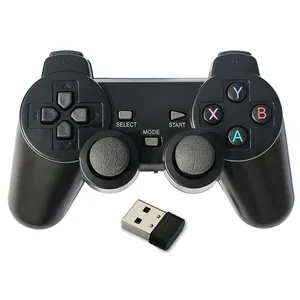 2.4Ghz Controlador de Jogo USB Sem Fio Gamepad USB Joystick Para PC PS2/PS3 Console de Vídeo Game Android TV BOX Telefone