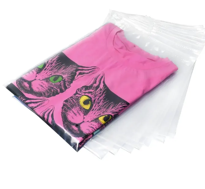Оптовая продажа, китайский полиэтиленовый почтовый замок #3 #5, пластиковый пакет на молнии для одежды с пользовательским логотипом