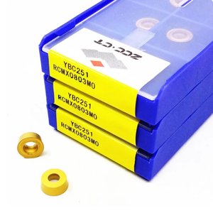 Zhuzhou ZCC เครื่องกลึง CNC คาร์ไบด์ประสิทธิภาพสูงเครื่องกลึงเครื่องตัดแทรกรุ่น RCMX0803 1003 <span class=keywords><strong>1204</strong></span> 1606 <span class=keywords><strong>2006</strong></span> YBC151 2507 - Product Image 4