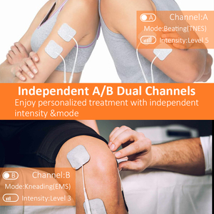 Máquina médica profesional Tens, masajeador de espalda de pulso eléctrico, equipo de fisioterapia Ems periódico para alivio del dolor muscular - Product Image 6