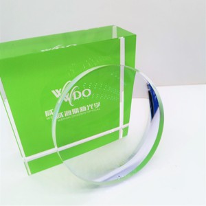 WDO 1,56 KOC UV ++ cr39, lentes de corte azul, lentes ópticas de 1,56 HMC, lentes de corte azul para gafas, fabricante de lentes, Lentes Anti luz azul - Product Image 4