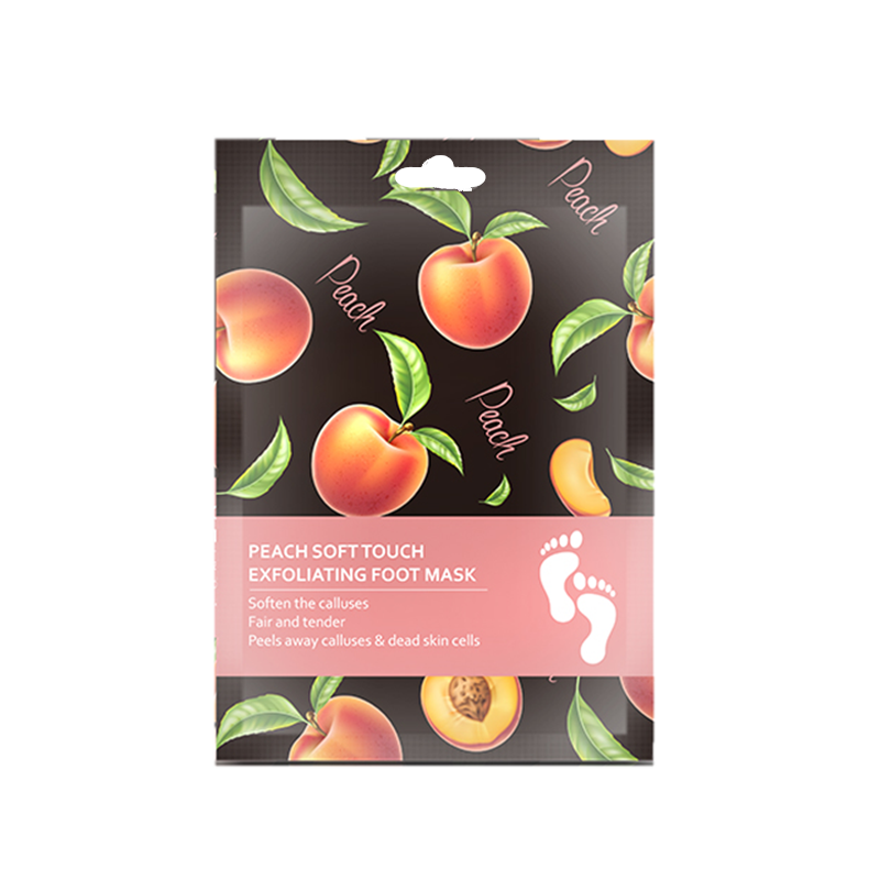 Peach Exfoliating Foot Mask
