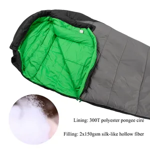 Custom Outdoor Mummy Sleeping Bag Camping Sleeping Bag Mummy Waterproof