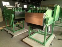 Machine à décortiquer les noix de cajou automatique de petite taille en gros, machine à décortiquer et à peler avec fonction de casse-noix