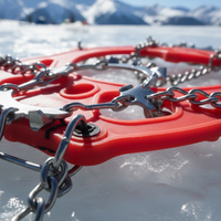 Crampons antidérapants pour la marche sur la neige, crampons de randonnée pour la glace et la neige