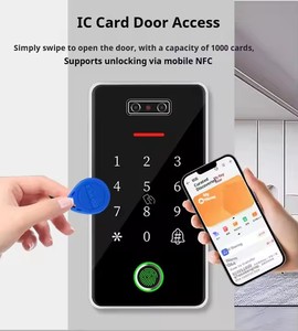Nhận dạng khuôn mặt tích hợp máy ttlock Nhận dạng khuôn mặt kiểm soát truy cập Bàn phím mở khóa cửa - Product Image 5