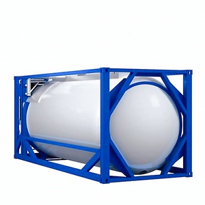 Réservoir de carburant diesel ISO pur de 20 pieds T4 autoportant avec certification DNV pour azote liquide - Product Image 1