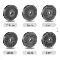 Nouvelle pièce de rechange durable en acier chrome-manganèse pour machine à granulés, disque de broyage à matrice plate, tailles de granulés personnalisables 75-2000 kg/h