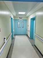 Portes intérieures d'hôpital modernes en acier inoxydable chinois de haute sécurité avec finition antirouille et isolation thermique