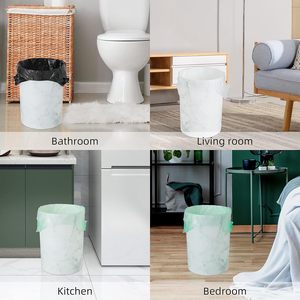 ถุงขยะพลาสติกหนาพิเศษ แบบเสื้อกั๊กสีแดง ใช้งานได้หลากหลายสำหรับบ้าน สำนักงาน ห้องน้ำ และกลางแจ้ง - Product Image 6