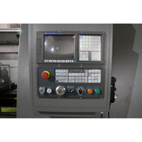 Mesin Bubut CNC Flat Bed Heavy Duty CK61125 3000mm Horizontal untuk Pemutaran Logam, Mesin Bubut CNC Plat Logam Baru Warna Abu-abu