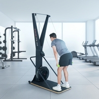 Appareil de ski cardio pour musculation, usage commercial, en acier, électrique, équipement de fitness pour salle de sport, matériel de sport Hyrox