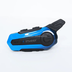 Inveer 1000m Bluetooth Duplex intercomunicador Para Moto Bluetooth xe máy liên lạc tai nghe x1plus cho mũ bảo hiểm phụ kiện - Product Image 5