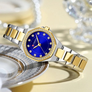Montre à quartz CURREN 9100 originale pour femmes, élégante et tendance, en acier inoxydable, étanche - Product Image 5
