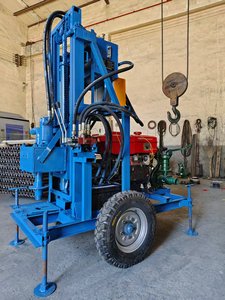 Máy khoan Giếng Nước thủy lực 120m với giàn khoan khai thác Ống khoan - Product Image 6