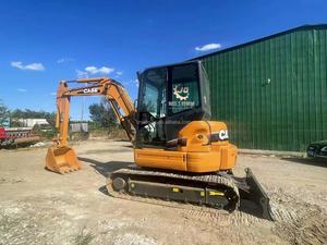 Bien mantenido Buen estado CASE 58 Excavadora Usada Mini Crawler Excavadora de 5 toneladas con estuche de bajo precio 58 Excavadora Usada - Product Image 3