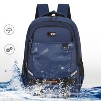 Sac à dos pour ordinateur portable en tissu Oxford imperméable et durable, sac de voyage d'affaires grande capacité, sac d'école, sac à dos étudiant, sac à dos de jour, sacoche pour ordinateur