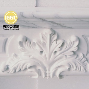 Villa intérieur <span class=keywords><strong>d</strong></span>écor sculpté à la main en marbre blanc <span class=keywords><strong>d</strong></span>'intérieur cheminées en pierre - Product Image 5