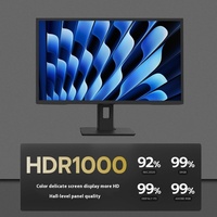 Moniteur à points quantiques QLED 27 pouces 5K 60HZ Écran IPS rotatif HDR1000 avec interface DP pour ordinateur de bureau Moniteur de jeu