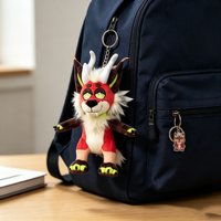 Peluche personnalisée en fourrure, mascotte loup, conception OEM ODM pour animaux en peluche à partir de dessin 2D, conception gratuite, faible MOQ, CE UKCA CPSC