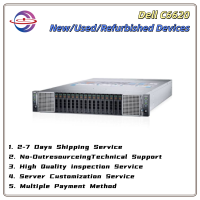 Dell PowerEdge C6620 2U 4 Node Rack Server Intel Xeon Gold 6416H High Density Compute Node for Data Center