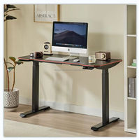 Bureau debout électrique professionnel réglable, cadre en fer, plateau en MDF, capacité 80-120 kg, ergonomique moderne pour bureau, maison et gaming