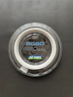 Cordage de badminton YY YONEX BG80 200m 0,68 mm, cordage de raquette de badminton, accessoires sportifs, nylon haute performance