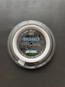 สายแบดมินตัน YY YONEX BG80 200 ม. 0.68 มม. สายรัดไม้แบดมินตันอุปกรณ์กีฬาไนลอนโพลีเมอร์สูง - Product Image 2