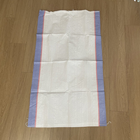 Sacs en polypropylène tissé personnalisés avec logo pour le marché du Ghana et du Congo, 25 kg, 5 kg, 50 kg, 100 kg