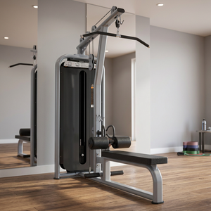 Máquina de fitness de alta resistencia para dominadas sentado con pila de pesas comercial, estación de entrenamiento de espalda para gimnasio, para desarrollo muscular de la espalda. - Product Image 4