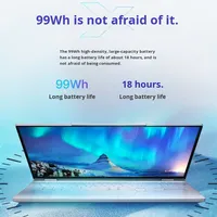Ordinateur portable professionnel et étudiant ultra-fin de 15,3 pouces, vente en gros du fabricant, processeur AMD Ryzen 7, 120 Hz, 2560x1600