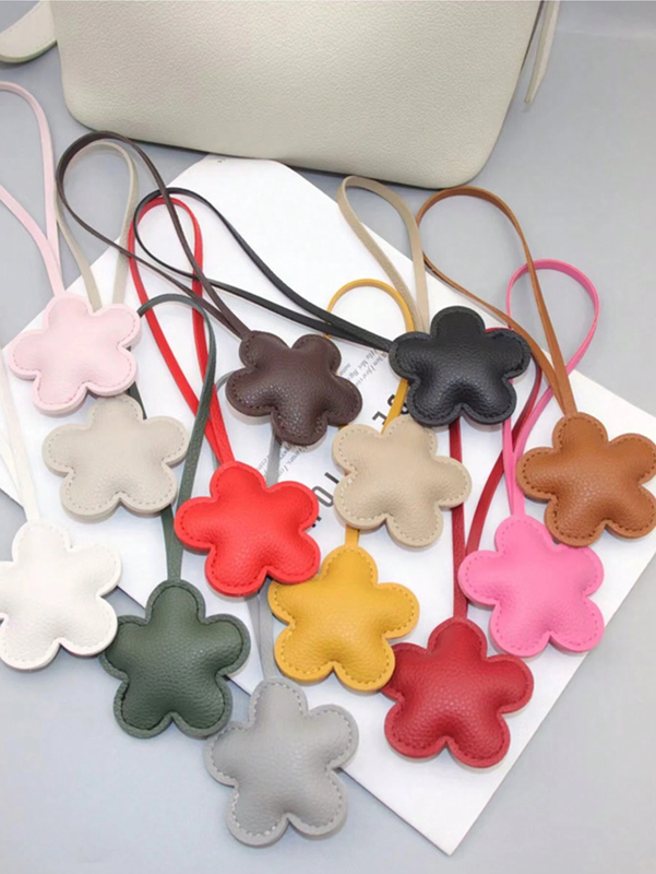 PU Leather Heart Bag Hanger Premium