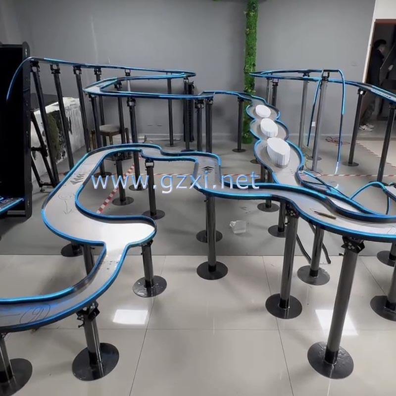 Customized LED Lighting Marble Track Simulation Sports Entertainment ...