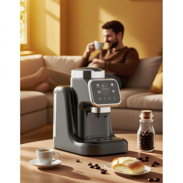 High Quality Smart Automatic Espresso and Turkish Coffee Maker  Electric for Home or Hotel Multifunctional Coffee Machine