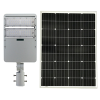 Lampe solaire LED de rue à détecteur de mouvement intelligent, en aluminium, pour extérieur, 50w 60w 80w 100w 120w, prix de gros XIUBEN