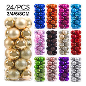 Ornements de boules de sapin de Noël Ensembles de boules de Noël personnalisés Décorations de Noël Adornos De Navidad - Product Image 2