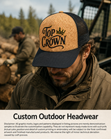 Gorra Trucker Snapback de Dos Colores con Bordado Personalizado, Malla Transpirable en la Parte Trasera, Visera Curva, Gorra de Béisbol para Trabajo al Aire Libre y Uso Casual