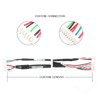Kabel Rakitan Inti Tembaga JST Ph2.0 PHR-7P PHR-4 PHR-3 PHR-2 Berisolasi PVC 4-Pin Pitch untuk Aplikasi Komputer