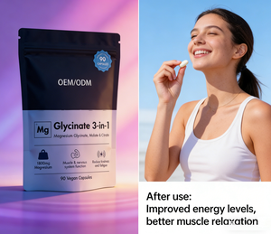 Capsule di Magnesio 3-in-1 per Adulti, Bestseller all'Ingrosso, Supporto per Muscoli, Articolazioni, Cuore e Digestione, Grado Alimentare - Product Image 2