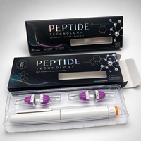Boîtes d'emballage personnalisées pour peptides, boîtes pliantes de luxe pour peptides avec plateau intégré