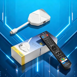 กล่องรับสัญญาณทีวี We2usat P6 Mini Quad Core Amlogic 8K H265 Ott ระบบ Android 14 พร้อม Wifi, Bluetooth, หน่วยความจำ 4GB/64GB สำหรับสตรีมมีเดีย - Product Image 1