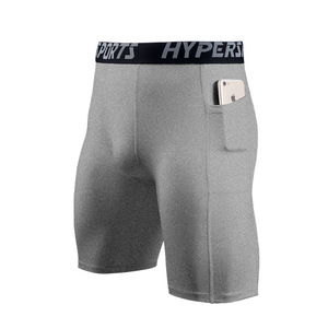 Fitness Compression Sportswear Haute Élastique Évacuation De L'humidité Athlétique Vélo <span class=keywords><strong>Scooter</strong></span> Hommes Shorts - Product Image 4