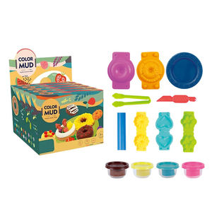 Kit de Pâte à Modeler en Plastique pour Enfants : Cuisine Éducative Précoce, Biscuits DIY, Jouets en Argile pour Enfants - Product Image 1