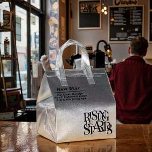 Échantillon Gratuit Sac Isotherme Personnalisé avec Logo pour Pique-nique et Déjeuner, Sac Fourre-tout Isotherme Non Tissé pour Aliments - Product Image 1